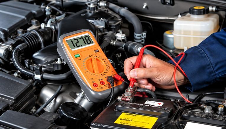 12 Volts Battery Check Or Replacement